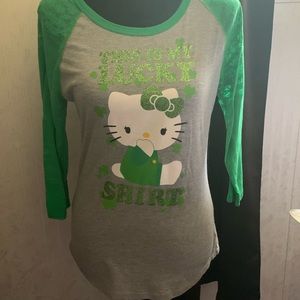 Hello Kitty St. Patrick’s Day 3/4-Sleeved Tee